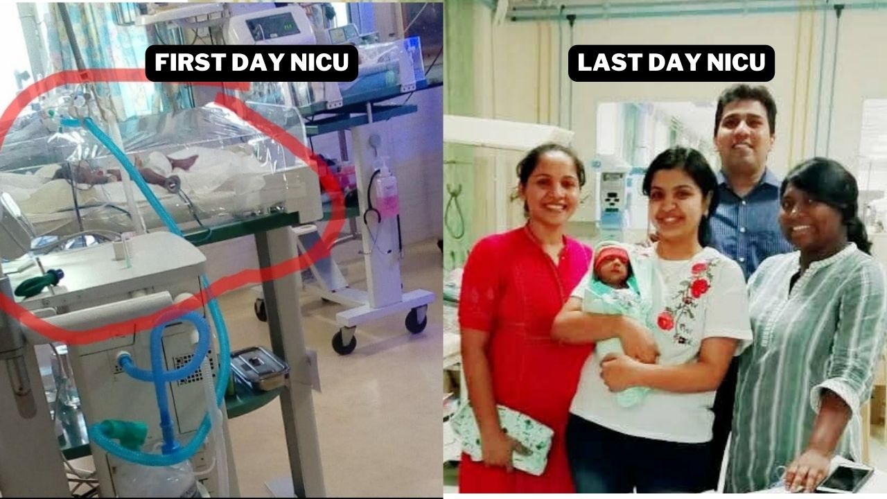 First and Last day of NICU Journey