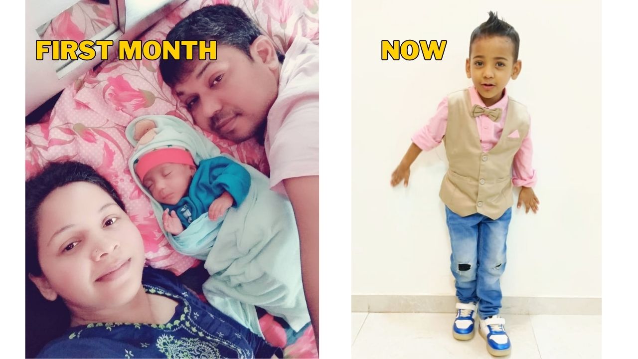 24 weeks premature baby then and now